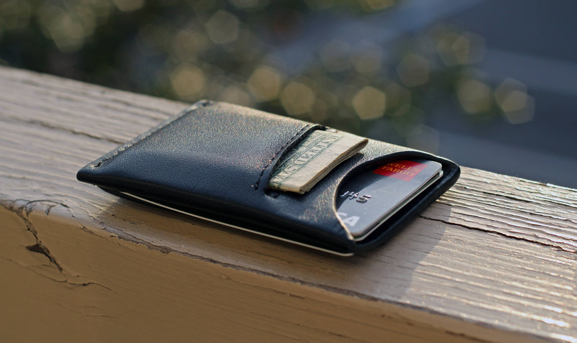 Slim Wallet Dash 3.0 Veg-Tanned  by Elliot Havok