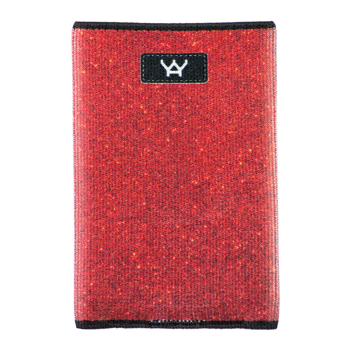 YAY NOVELTY - YaYwallet - 1169 Red Glitter - Slim Wallet