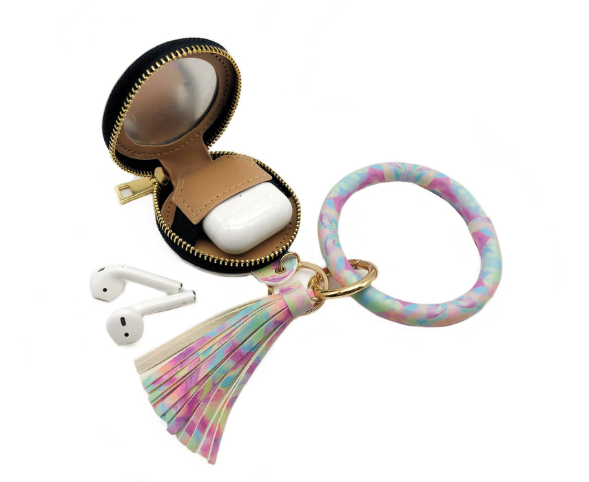 Pastel Airpod Bangle Keychain by Mavi Bandz