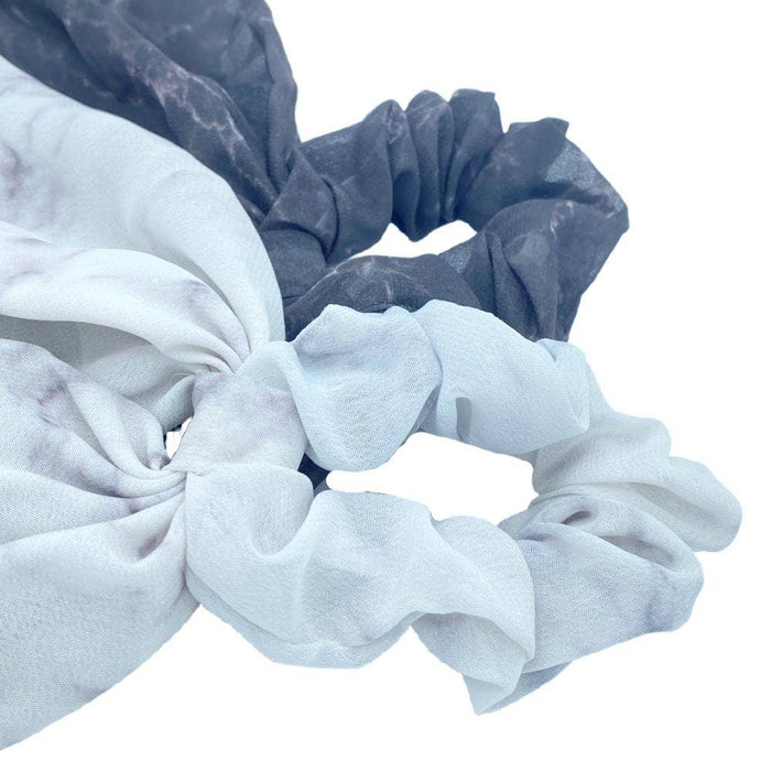 Headbands of Hope - Marble Darling Scrunchies Set of 2