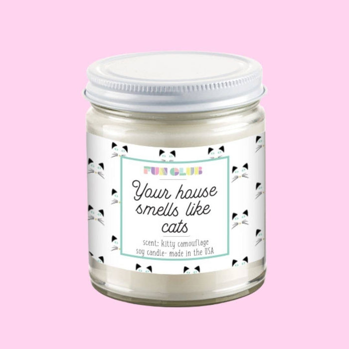 Your House Smells Like Cats Candle