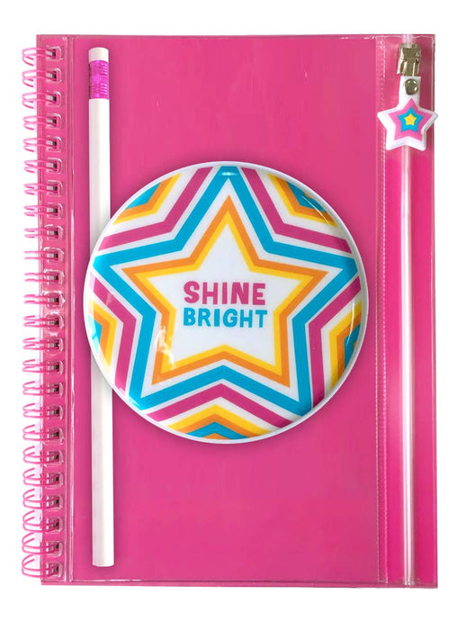 Snifty - SHINE BRIGHT PENCIL POUCH JOURNAL