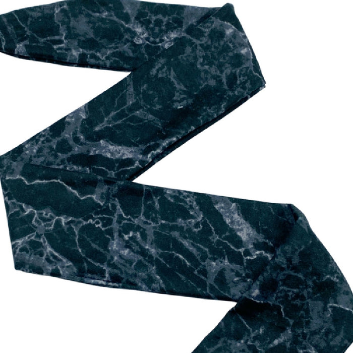 Headbands of Hope - Black Marble Knotted