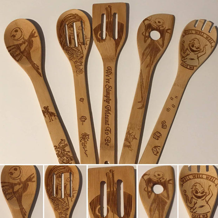 Nightmare Decorative Wooden Spoons
