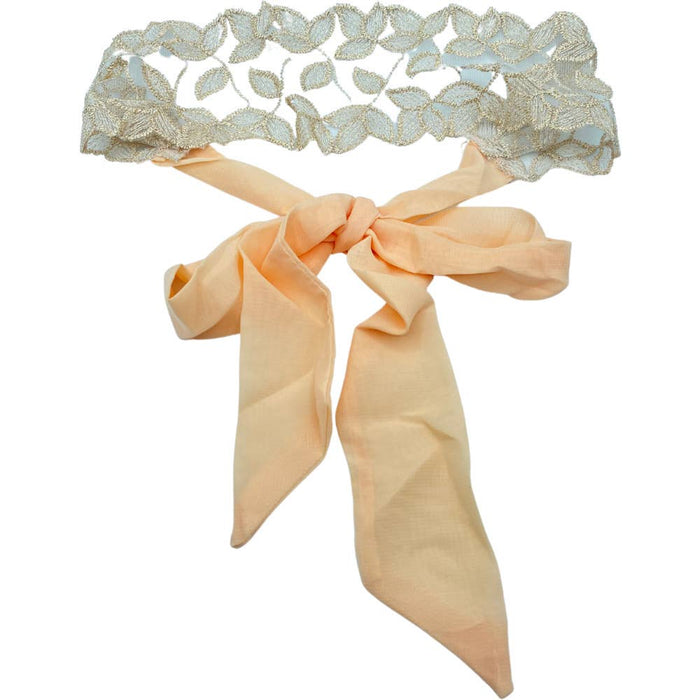 Headbands of Hope - Tie-Back Lacy Headband