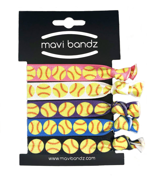 Mavi Bandz - Softball Hair Ties
