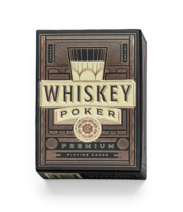 Whiskey Poker Playing Cards (Made in the USA)