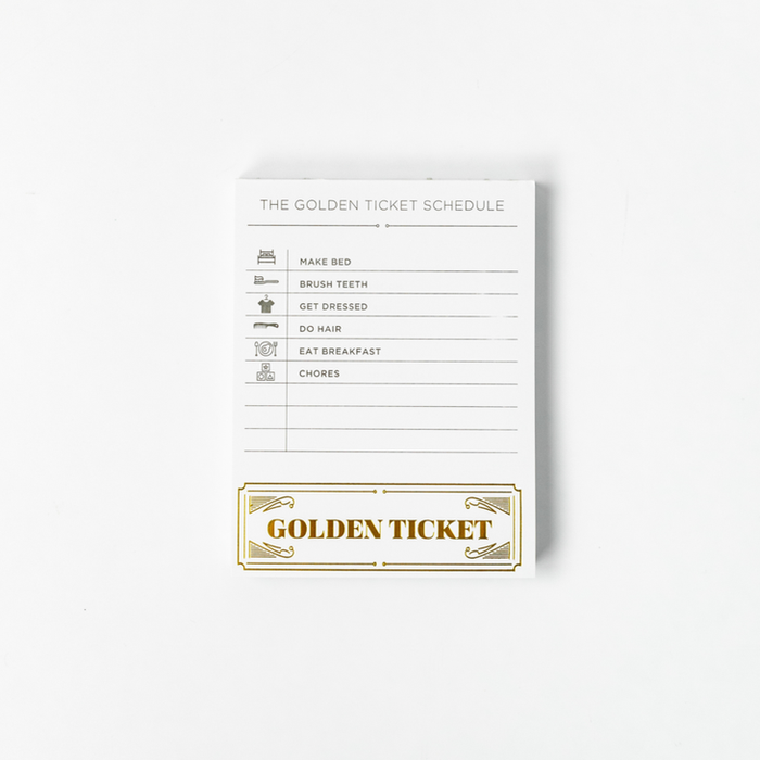 1 month Golden Ticket Chart - With Images for toddlers