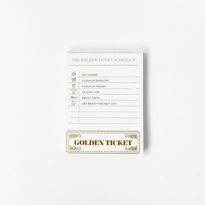 1 month Golden Ticket Chart - With Images for toddlers