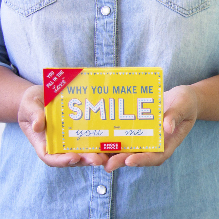 Why You Make Me Smile Fill in the Love Gift Book