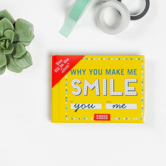 Why You Make Me Smile Fill in the Love Gift Book